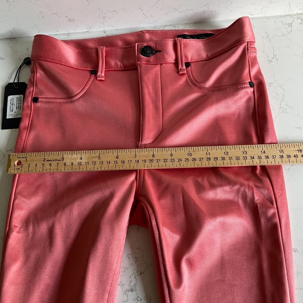 NWT Rag & Bone Washed Red High Rise Skinny Jeans Size 25 - Picture 14 of 16